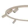 Nowoczesna lampa sufitowa beżowy minimalistyczny plafon FOURTY ROUND VII BEIGE 11948 Nowodvorski Lighting 